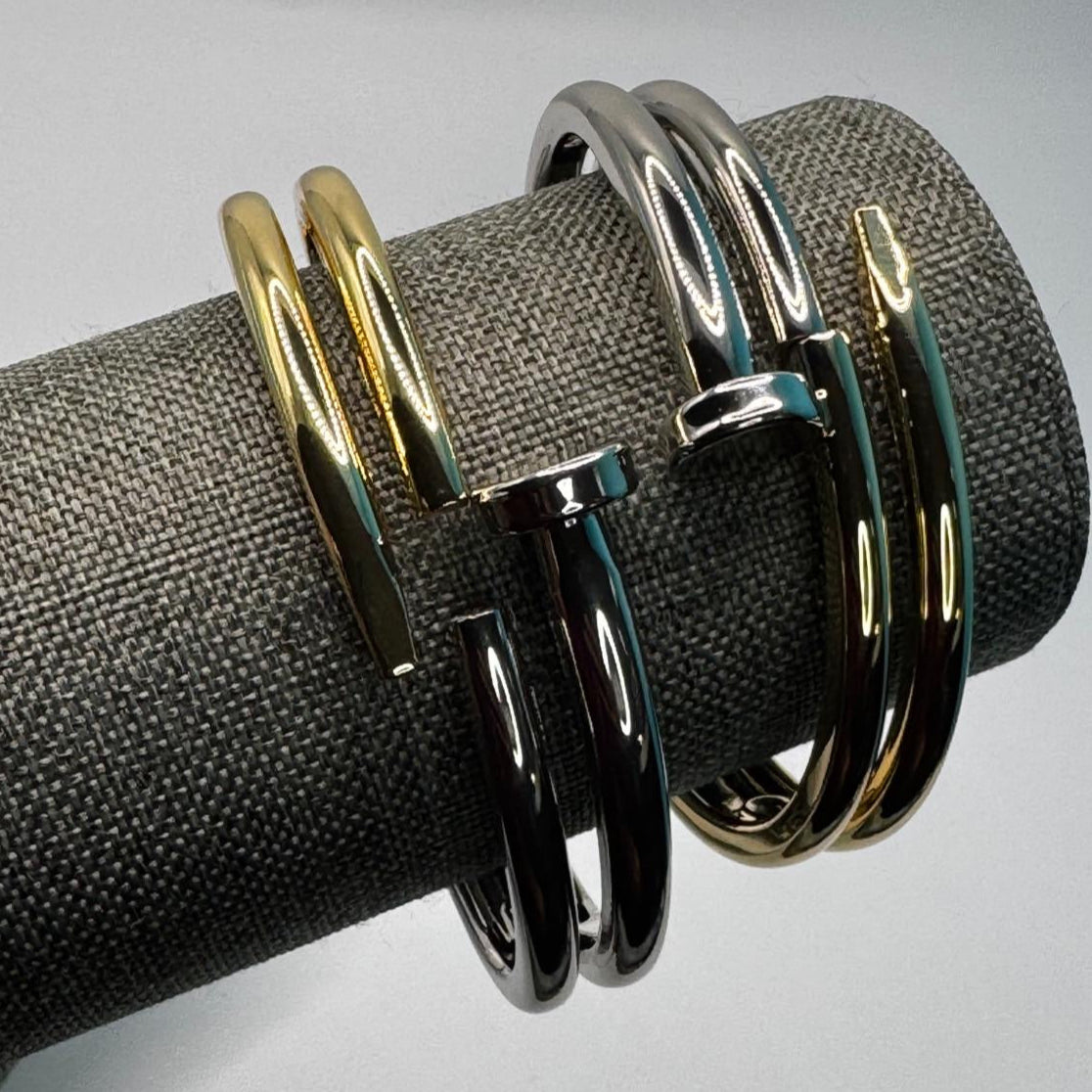 Nail Cuff Bracelet